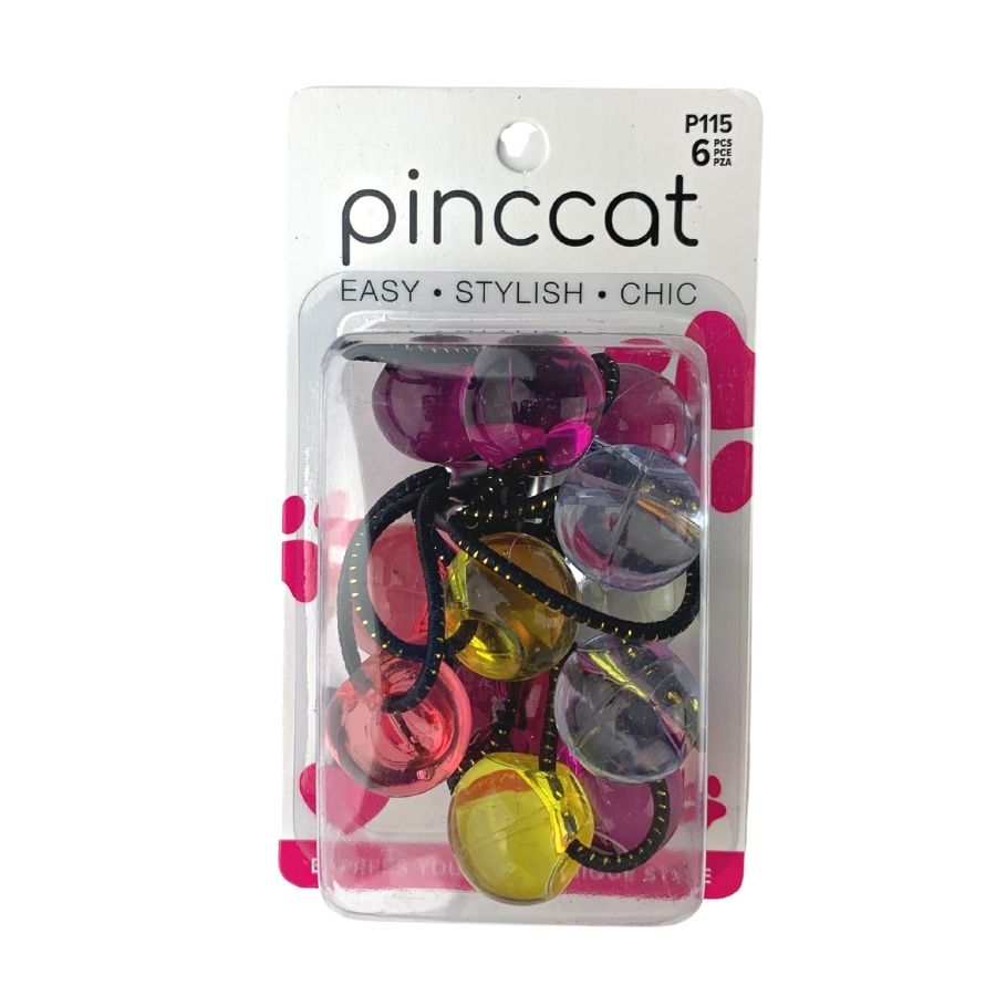 Absolute New York Pinccat Medium Marble Bands Assorted - P115 (6 PCs)