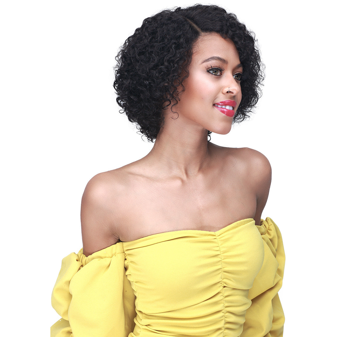 Bobbi Boss 100% Unprocessed Human Hair Lace Front Wig - MHLF566 Olivia