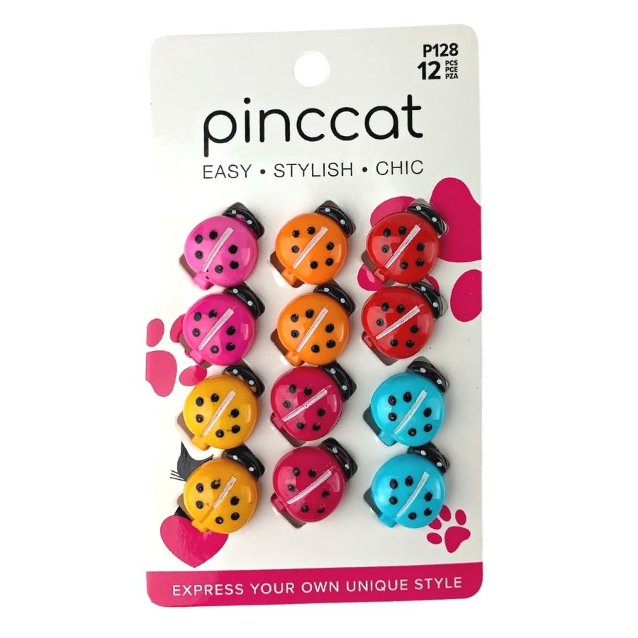 Absolute New York Pinccat Scarab Hair Clips Assorted- P128