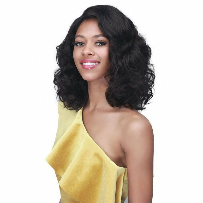 Bobbi Boss 100% Unprocessed Human Hair Lace Front Wig - MHLF573 Ansley