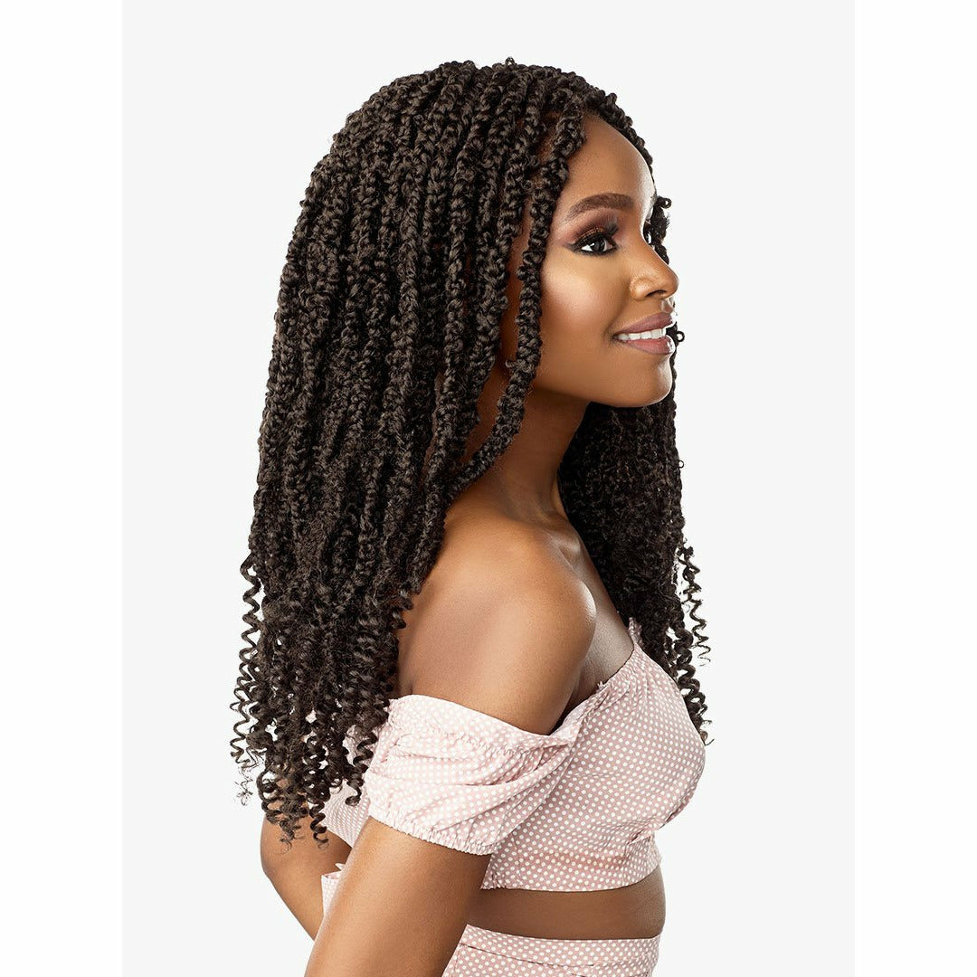 Sensationnel Lulutress Synthetic Crochet Braids – 2X Box Butterfly 18