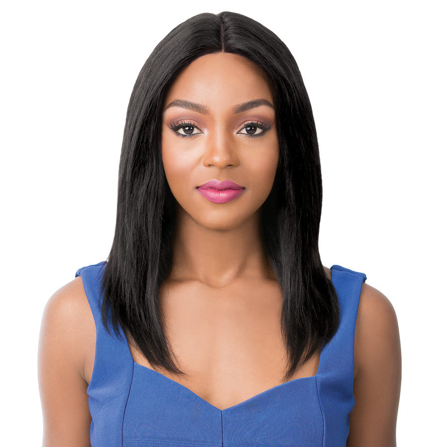 It's A Wig! Salon Remi Human Hair Swiss Lace Front Wig – Wet N Wavy Pacific Wave