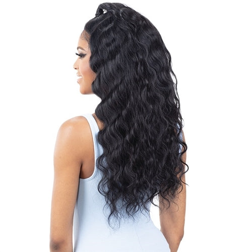 Model Model Synthetic Half-Up Lace Front Wig – Angie