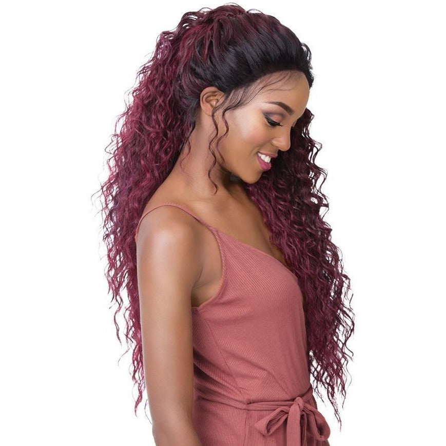 It's A Wig! 360 All-Round Human Hair Blend Deep Frontal Lace Wig – Tamara