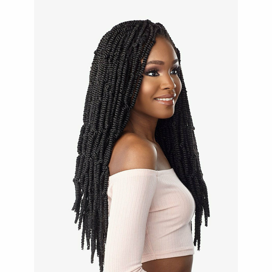 Sensationnel Lulutress Synthetic Crochet Braids - 3X Afro Twist 24