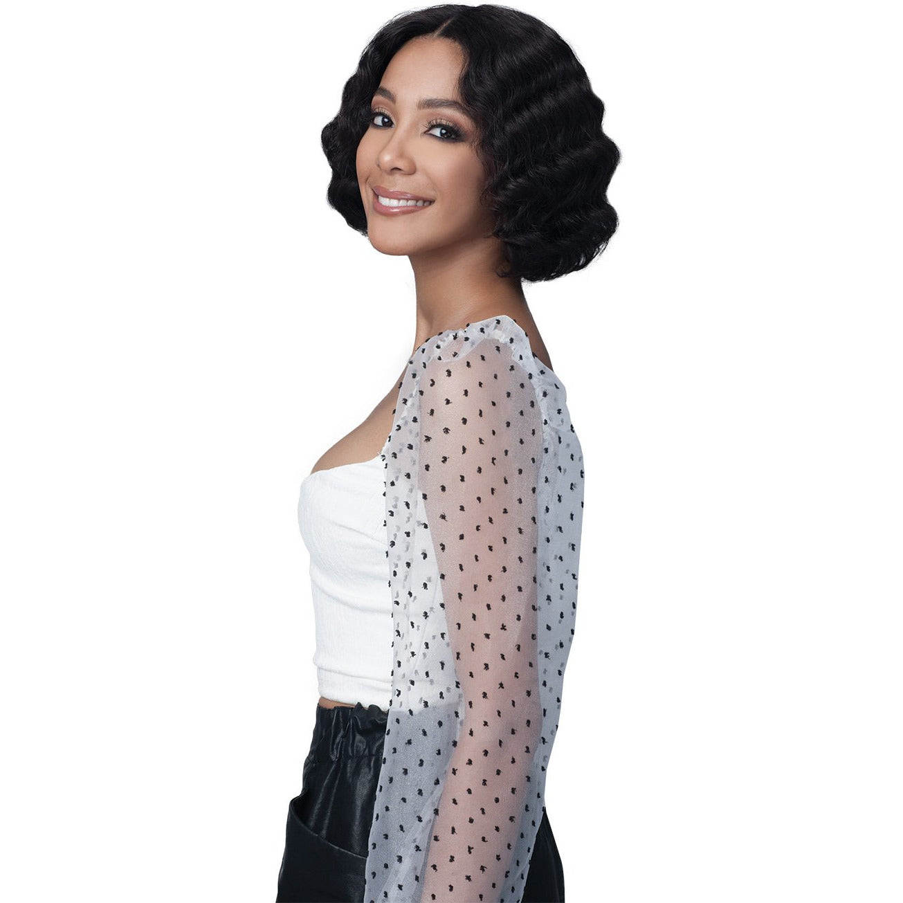 Bobbi Boss 100% Human Hair Lace Front Wig - MHLF428 Elsie