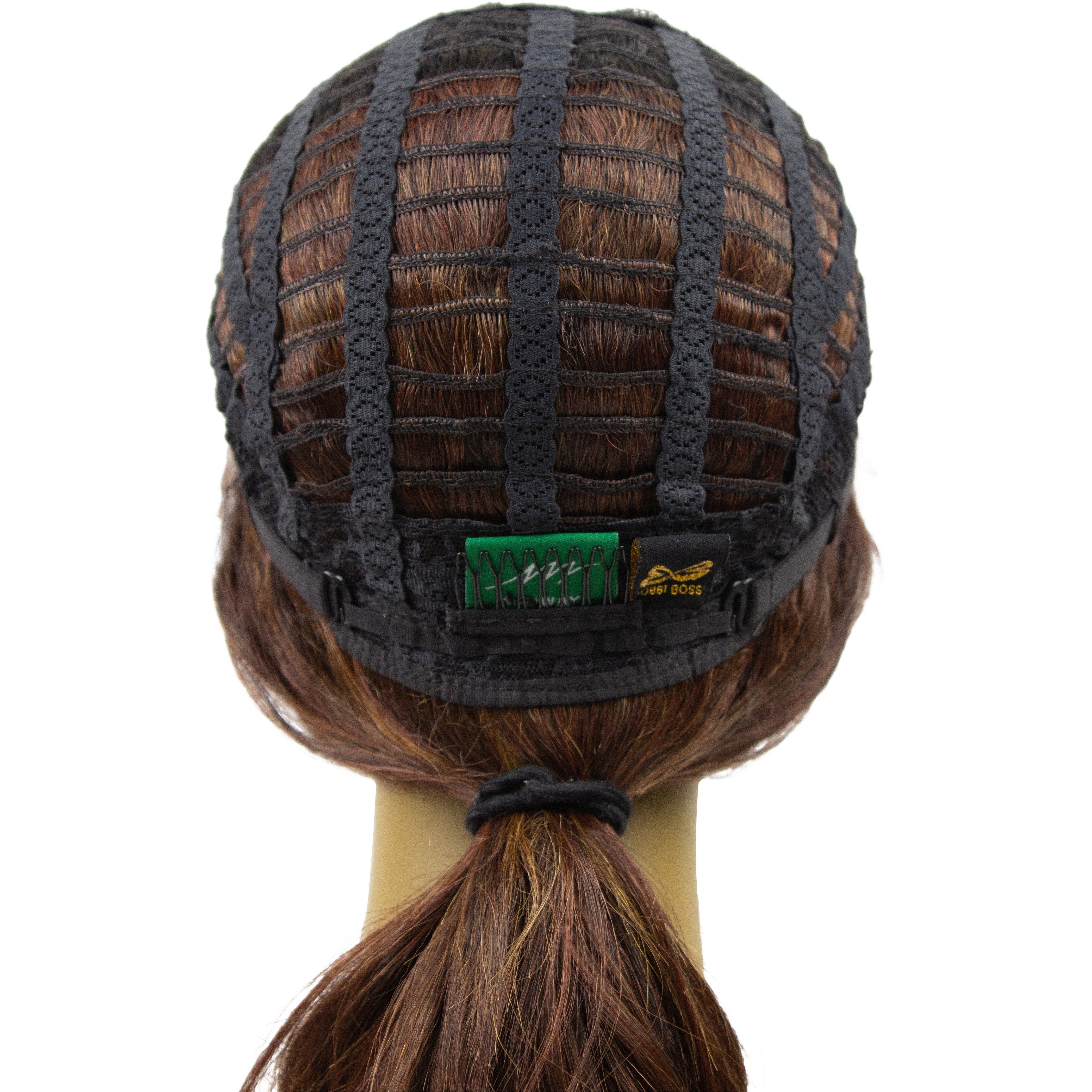 Bobbi Boss Human Hair Blend Swiss Lace Front Wig – MBLF210 Mora