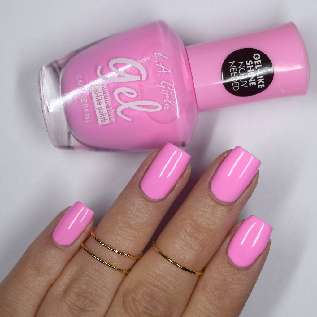 L.A. Girl Neon Patel Gel Extreme Nail Polish Collection 0.47 OZ