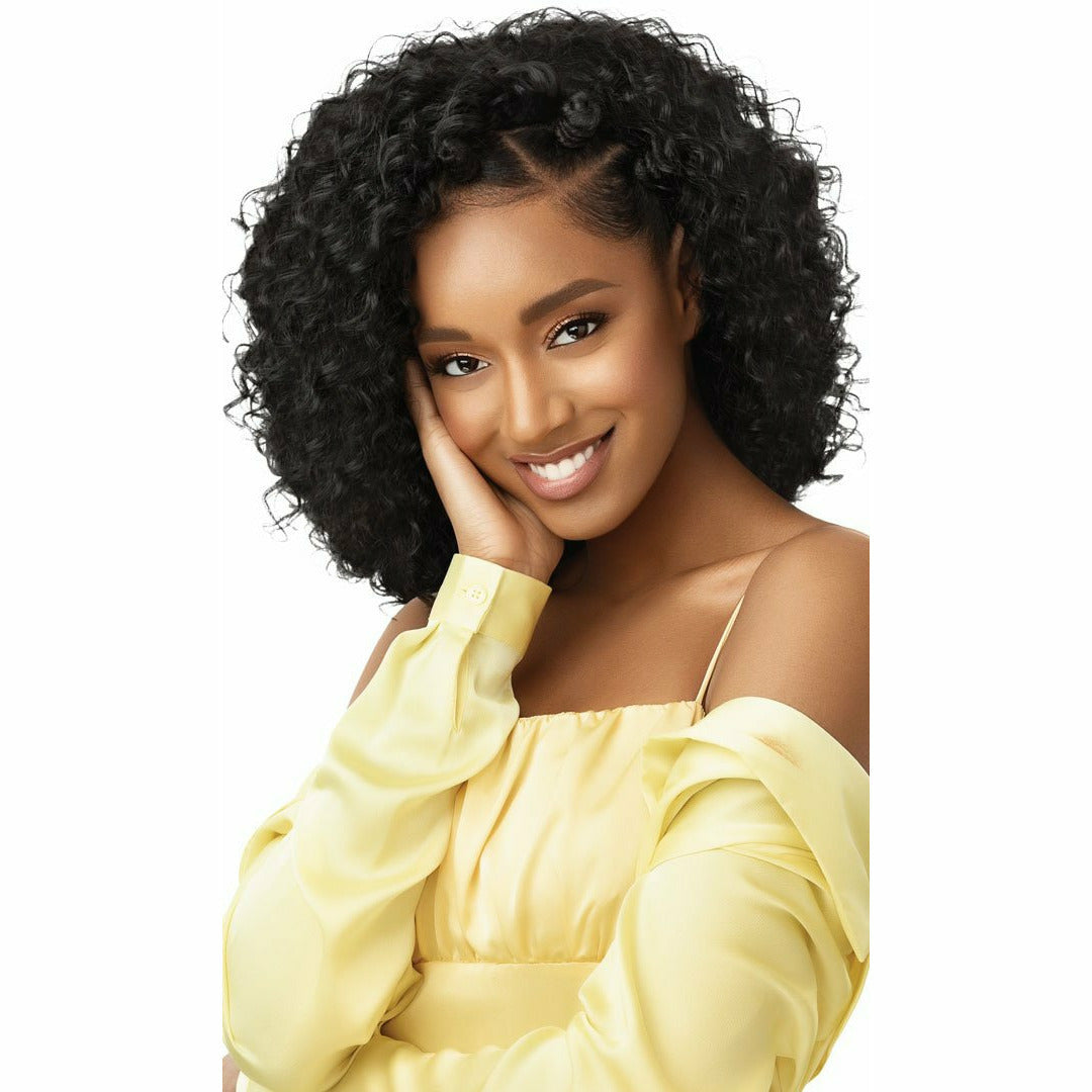 Outre Converti-Cap Synthetic Drawstring Half Wig - Beach Babe