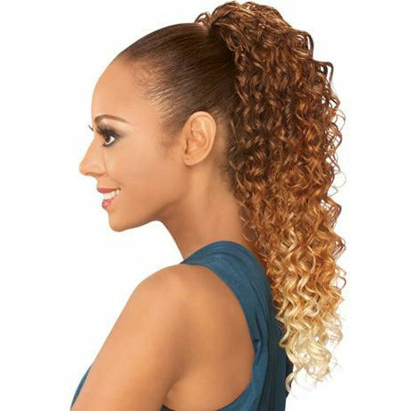Zury Dios Synthetic Drawstring Ponytail - Miss Beach Curl