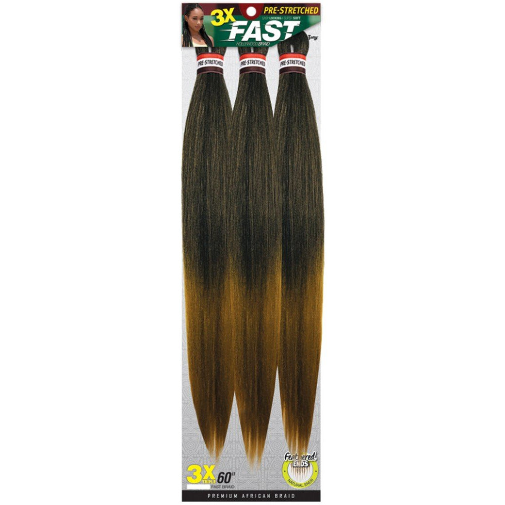 Zury Sis Pre-Stretched Synthetic Braiding Hair - 3X Fast Braid 60