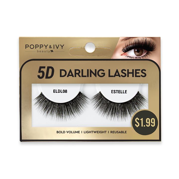 Poppy and Ivy Beauty 5D Darling Lashes - Estelle #ELDL08