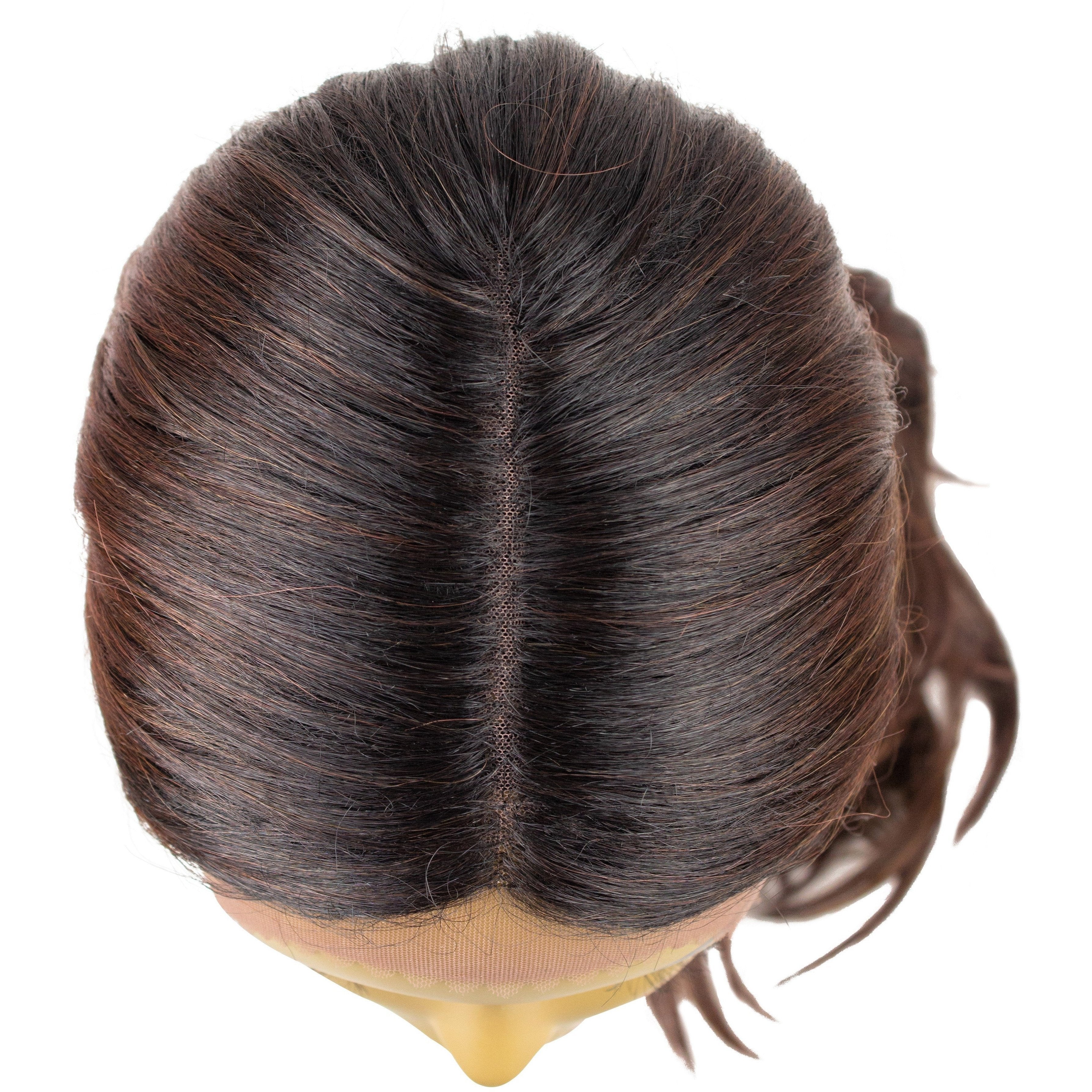 Bobbi Boss Human Hair Blend Swiss Lace Front Wig – MBLF210 Mora