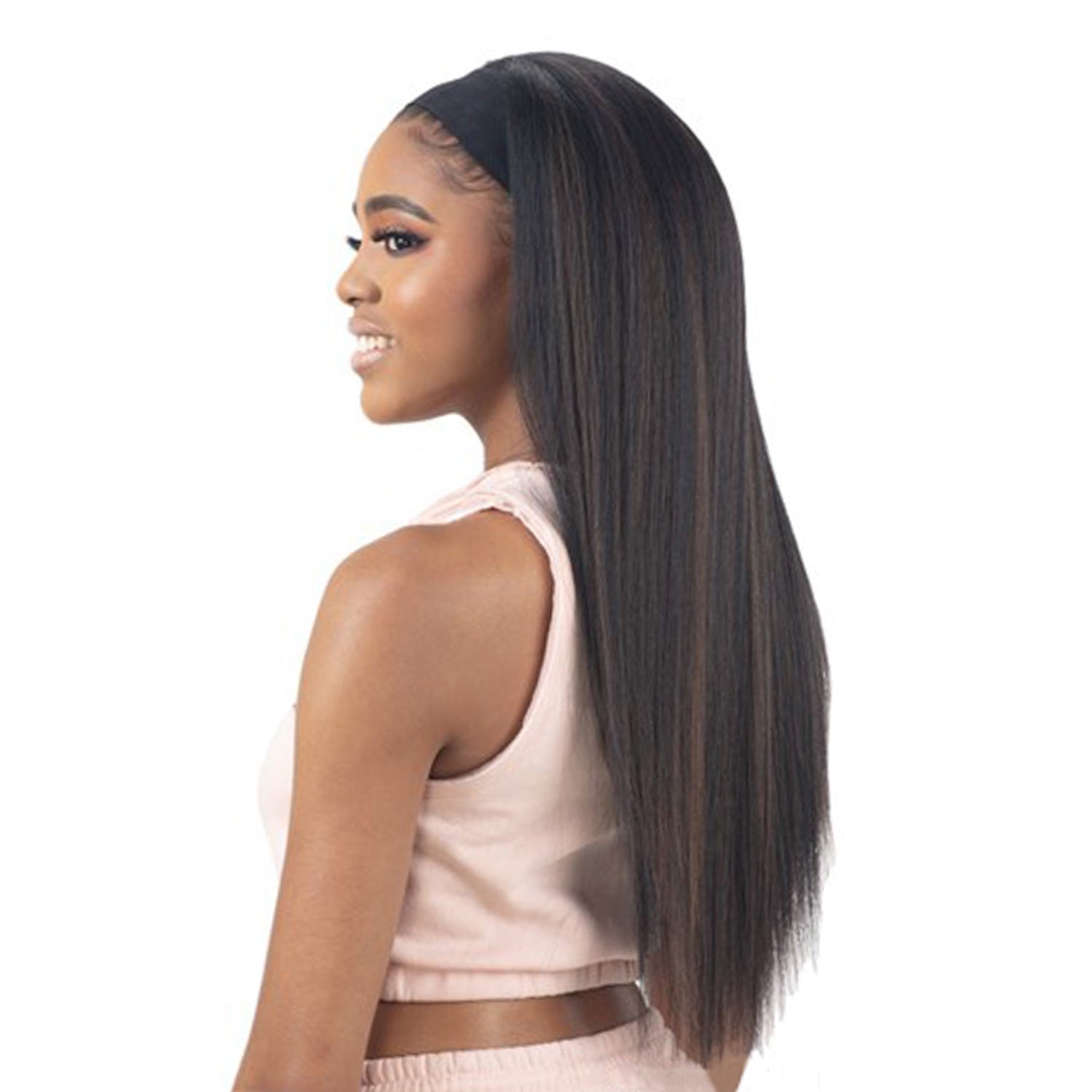 Model Model Synthetic Fullcap Headband Wig - Brooklyn