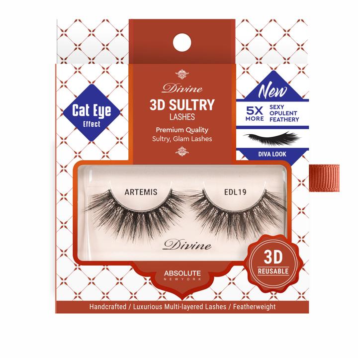 Absolute New York Divine 3D Sultry Lashes – EDL19 Artemis