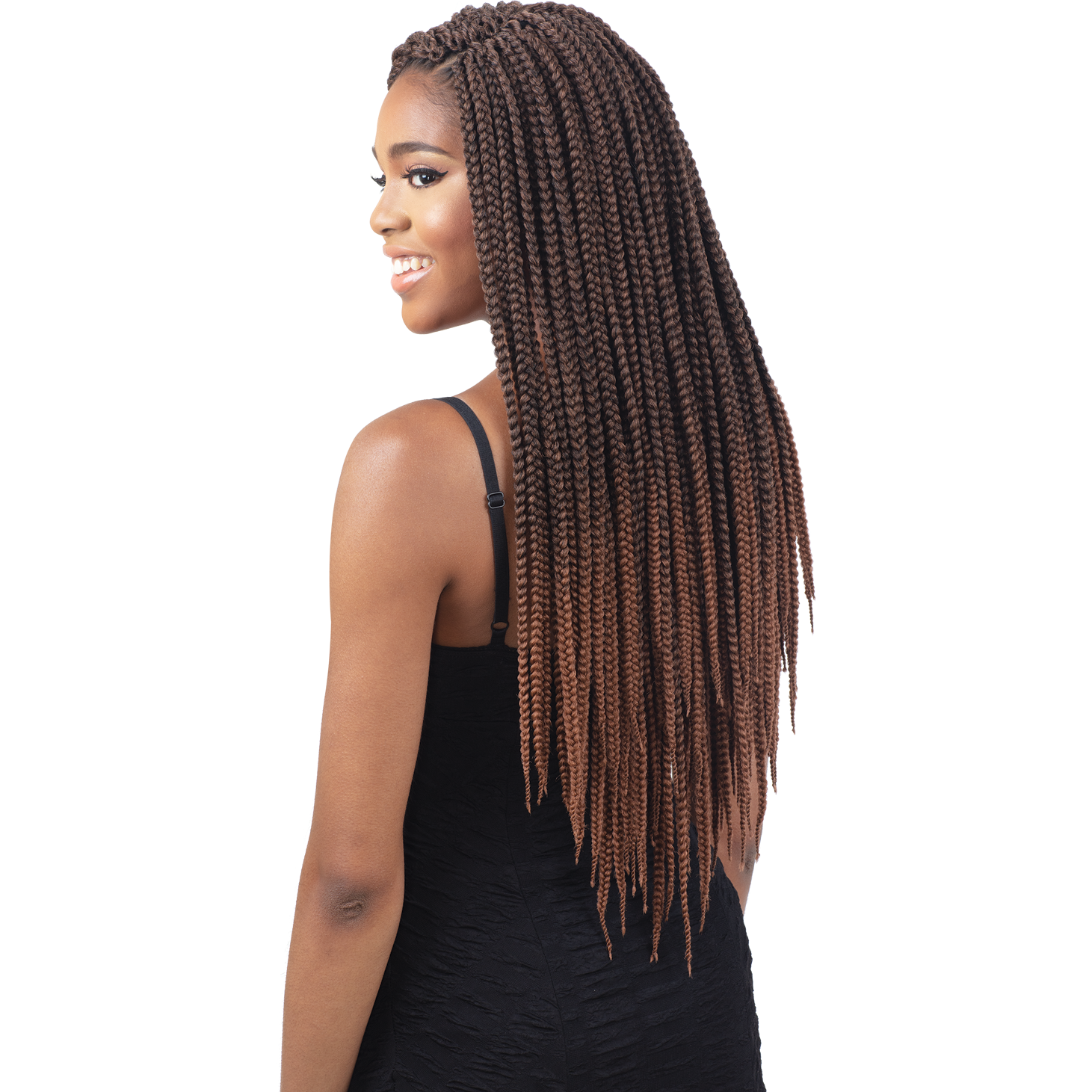 FreeTress Synthetic Crochet Braids - 3X Individual Box Braid 22