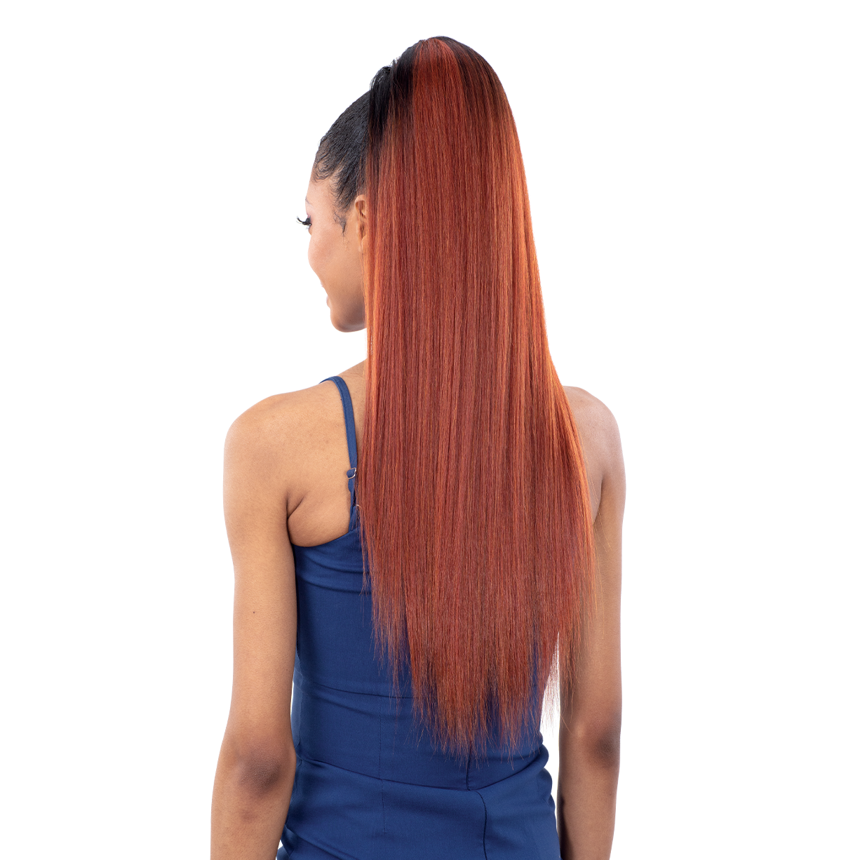 Shake-N-Go Organique Synthetic Drawstring Ponytail - Yaky Straight 28