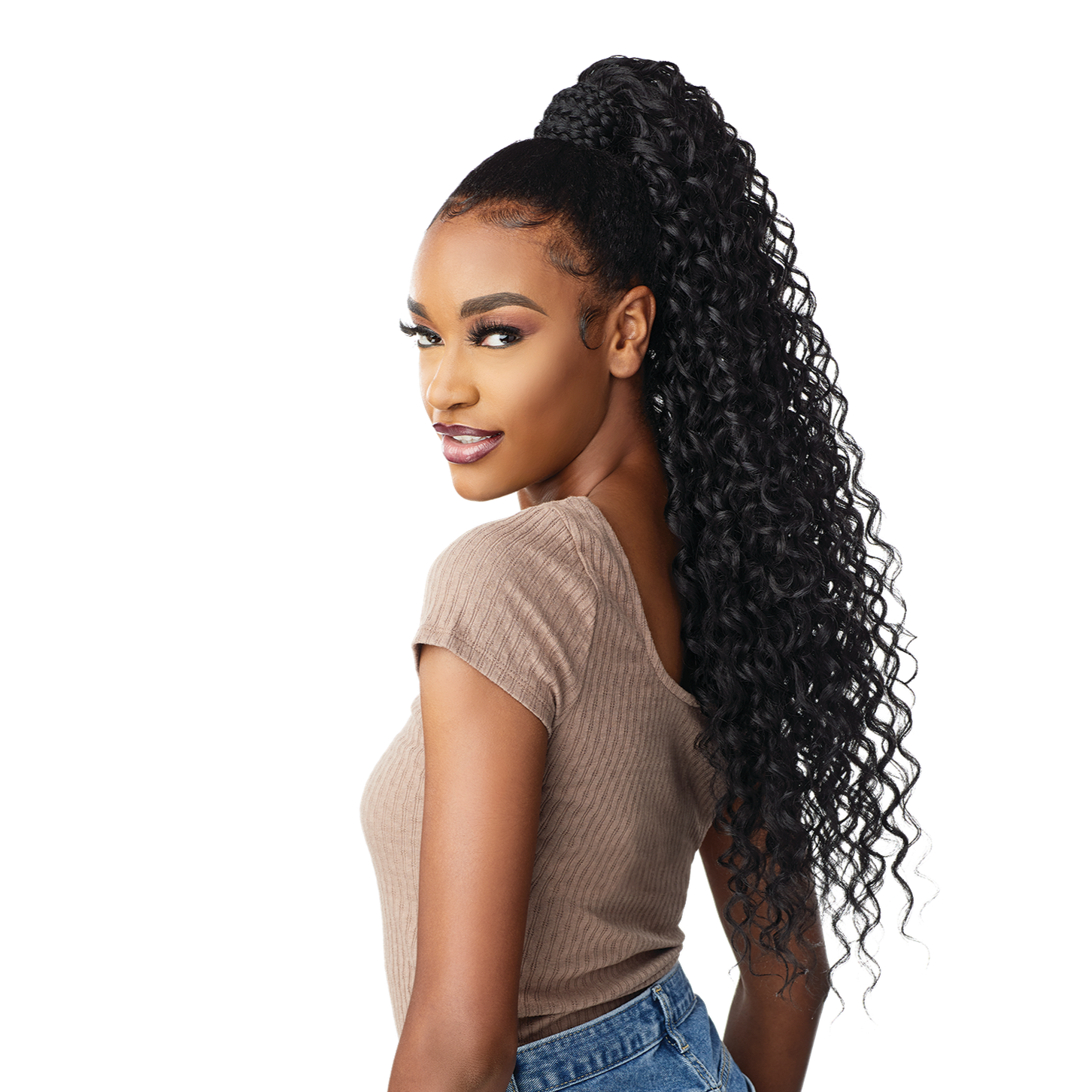 Sensationnel Instant Pony Wrap Synthetic Ponytail - Braided Deep 28
