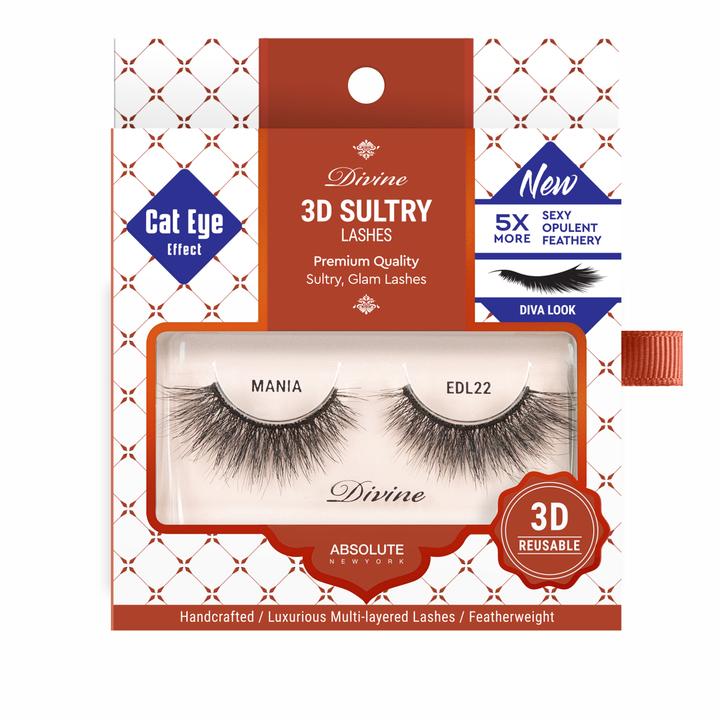 Absolute New York Divine 3D Sultry Lashes – EDL22 Mania