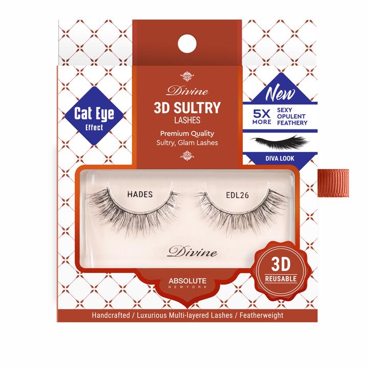 Absolute New York Divine 3D Sultry Lashes – EDL26 Hades