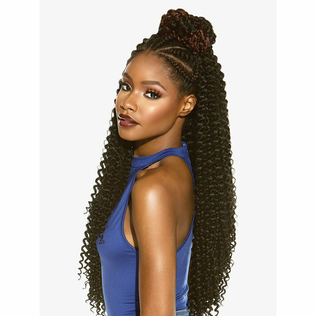Sensationnel Ruwa Pre-Stretched Synthetic Braids - 3X Bohemian 18