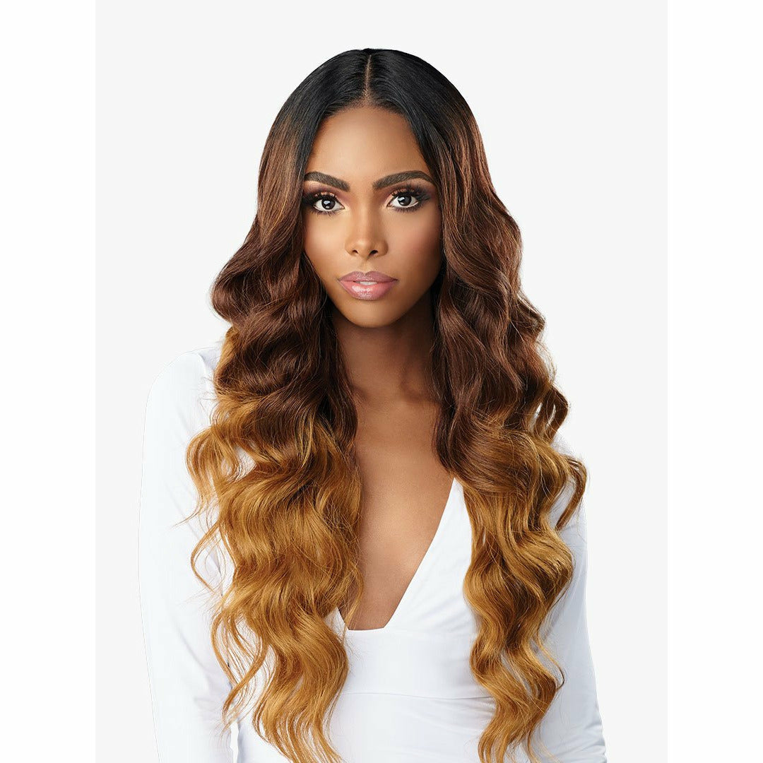 Sensationnel Butta Human Hair Blend HD Lace Front Wig - Ocean Wave 30
