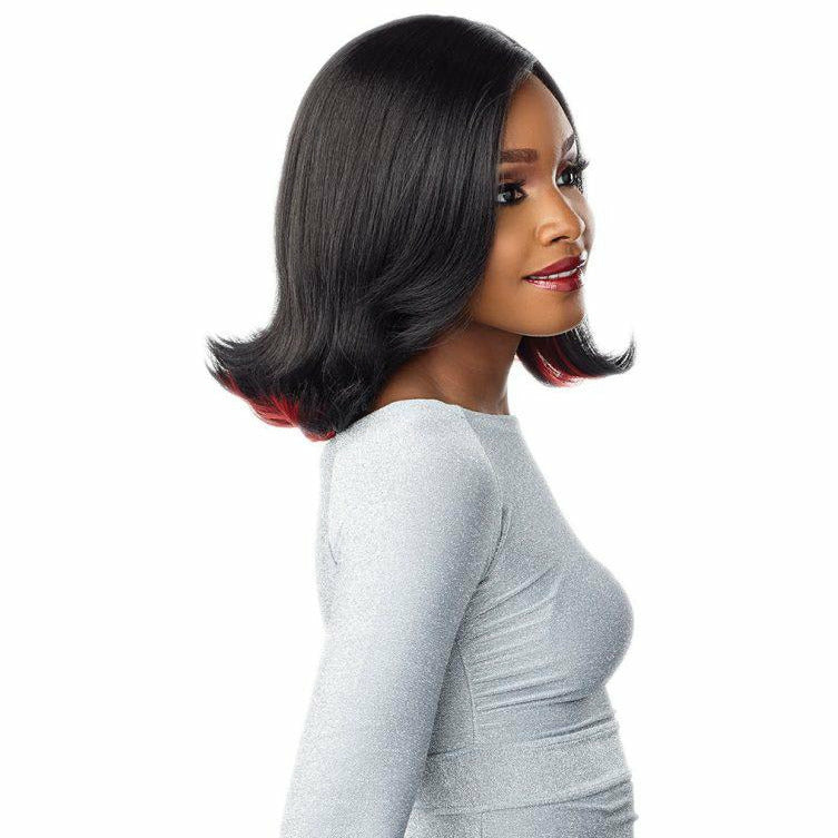 Sensationnel Synthetic Shear Muse Lace Front Edge Wig – Kessie (PB/NEONPURPLE only)