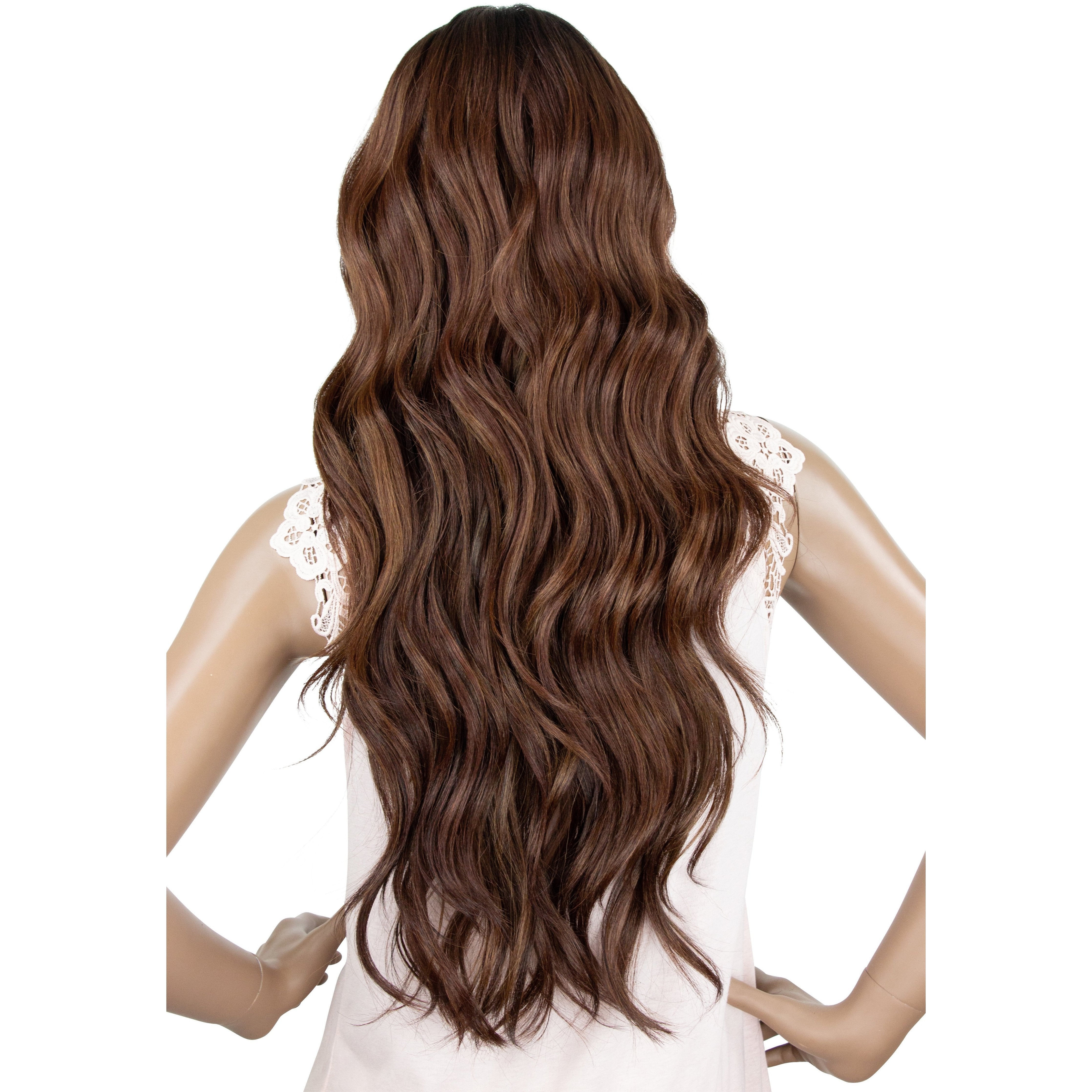 Bobbi Boss Human Hair Blend Swiss Lace Front Wig – MBLF210 Mora