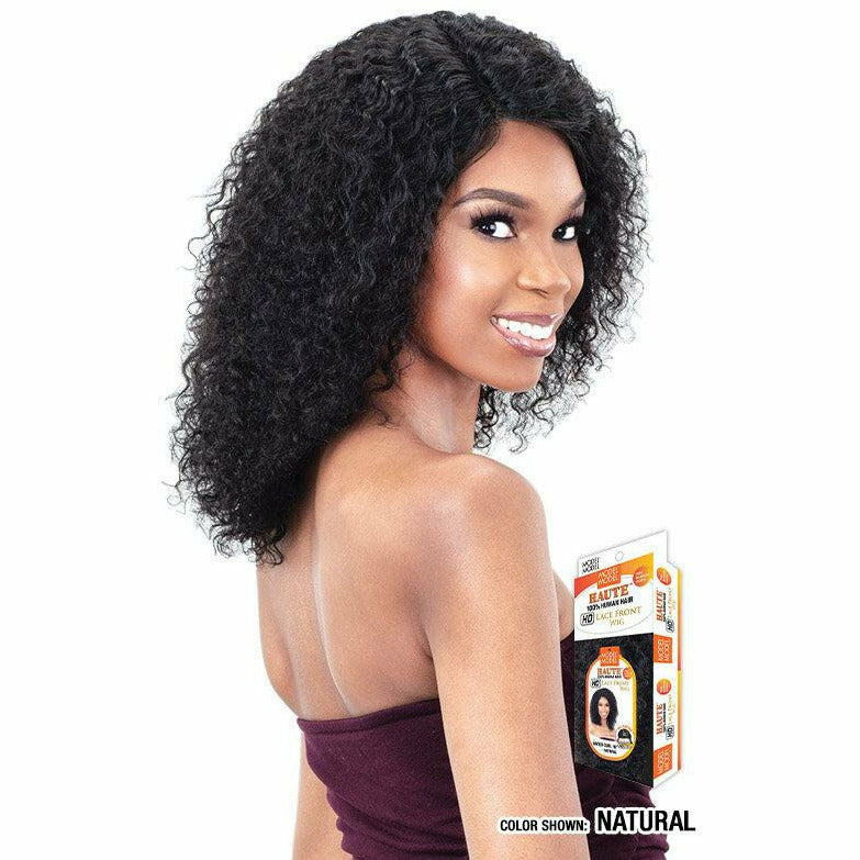 Model Model Haute 100% Human Hair HD Lace Front Wig - Water Curl 16