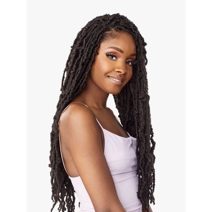 Sensationnel Lulutress Synthetic Crochet Braids - 3X Distressed Locs 24