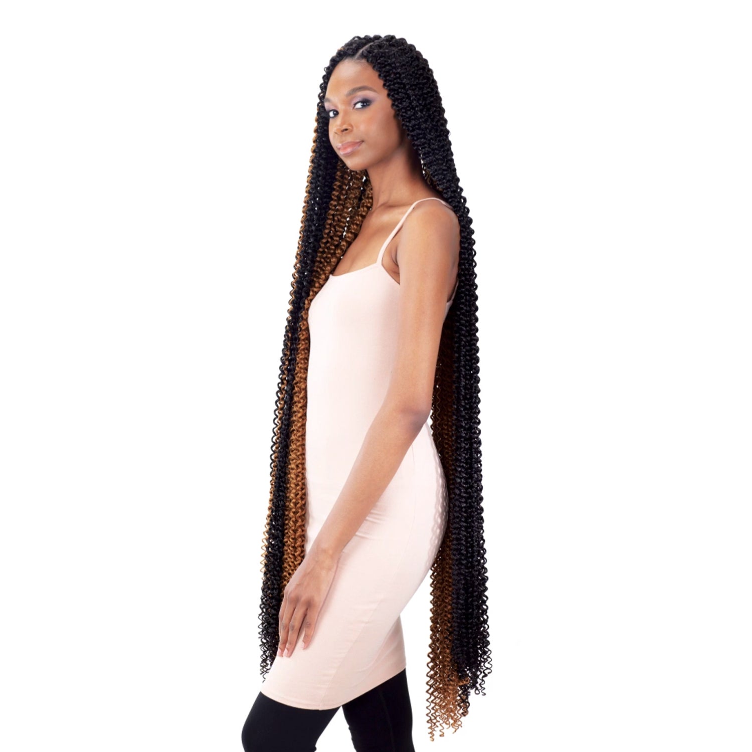 FreeTress Synthetic Crochet Braids - Water Wave Super Extra Long 40