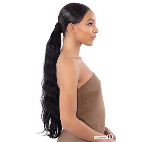 Model Model Synthetic Pony Pro Quick Wrap Ponytail - Shimmer Wave 24