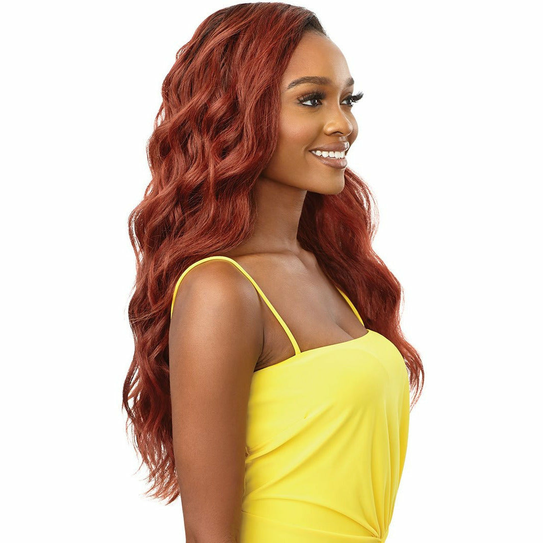 Outre Converti-Cap Synthetic Drawstring Half Wig - Living Legend