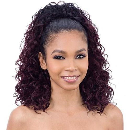 Model Model Fullcap Drawstring Synthetic Half Wig – Cojito