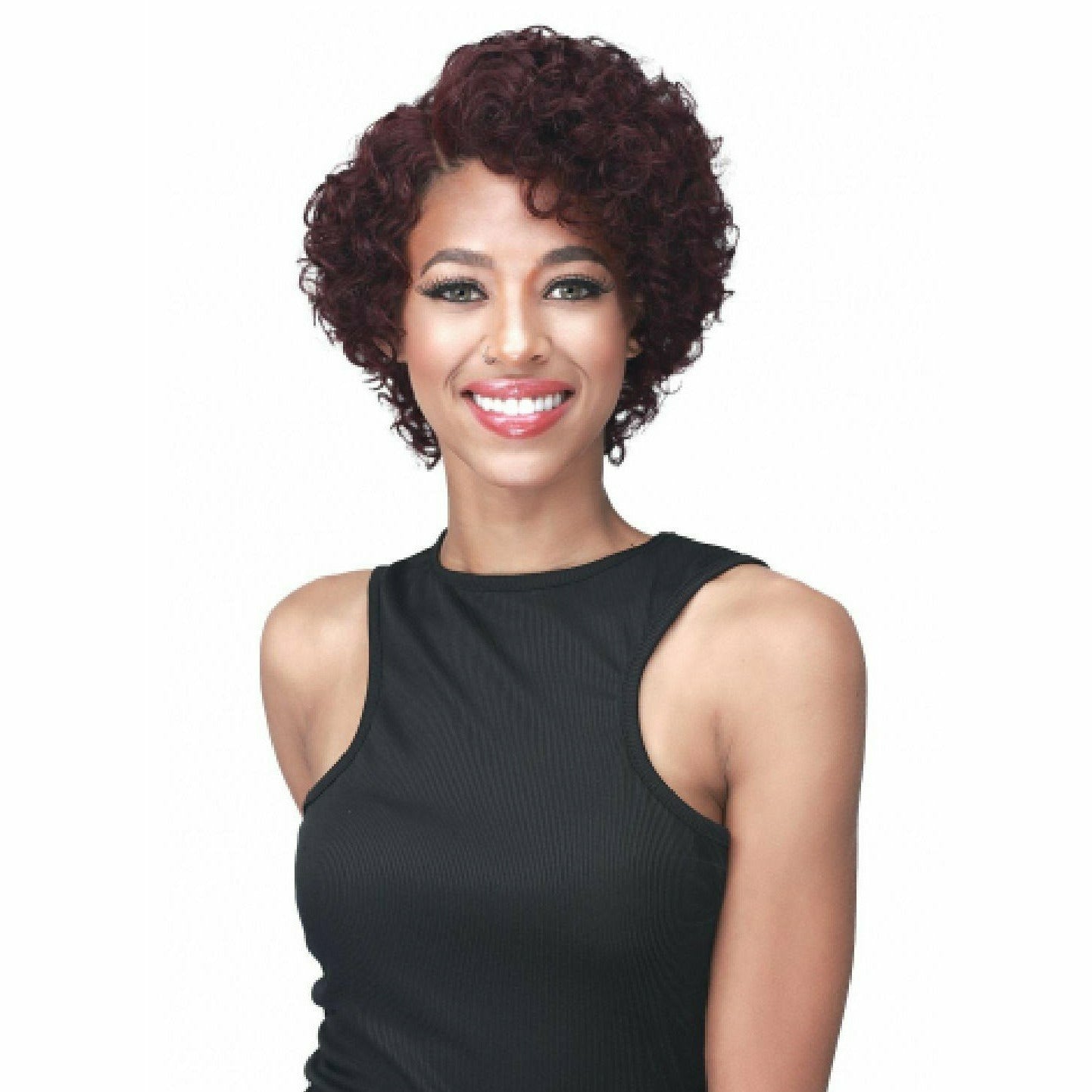 Bobbi Boss 100% Unprocessed Human Hair Lace Front Wig - MHLF545 Louise