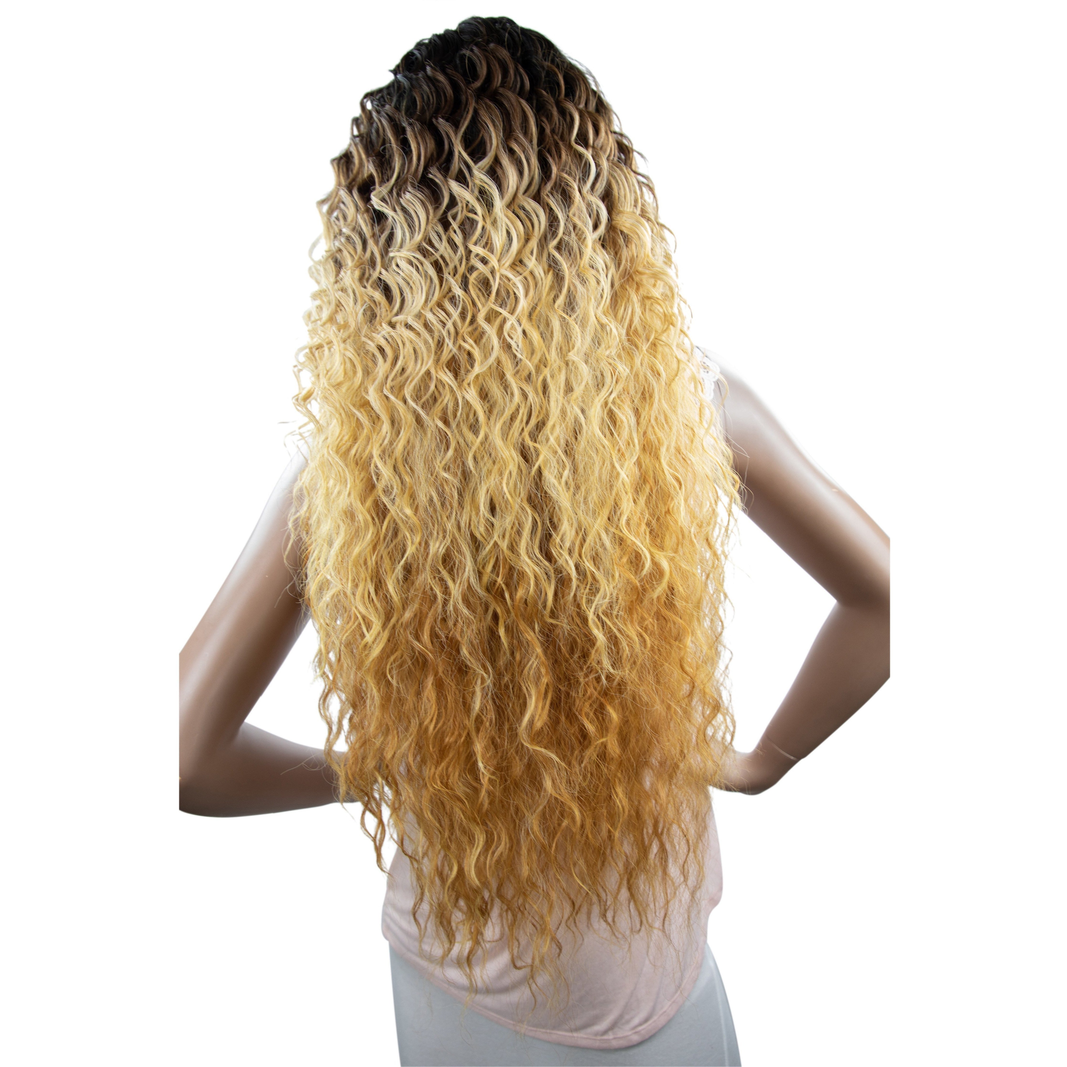 It's A Wig! 360 All-Round Human Hair Blend Deep Frontal Lace Wig – Tamara