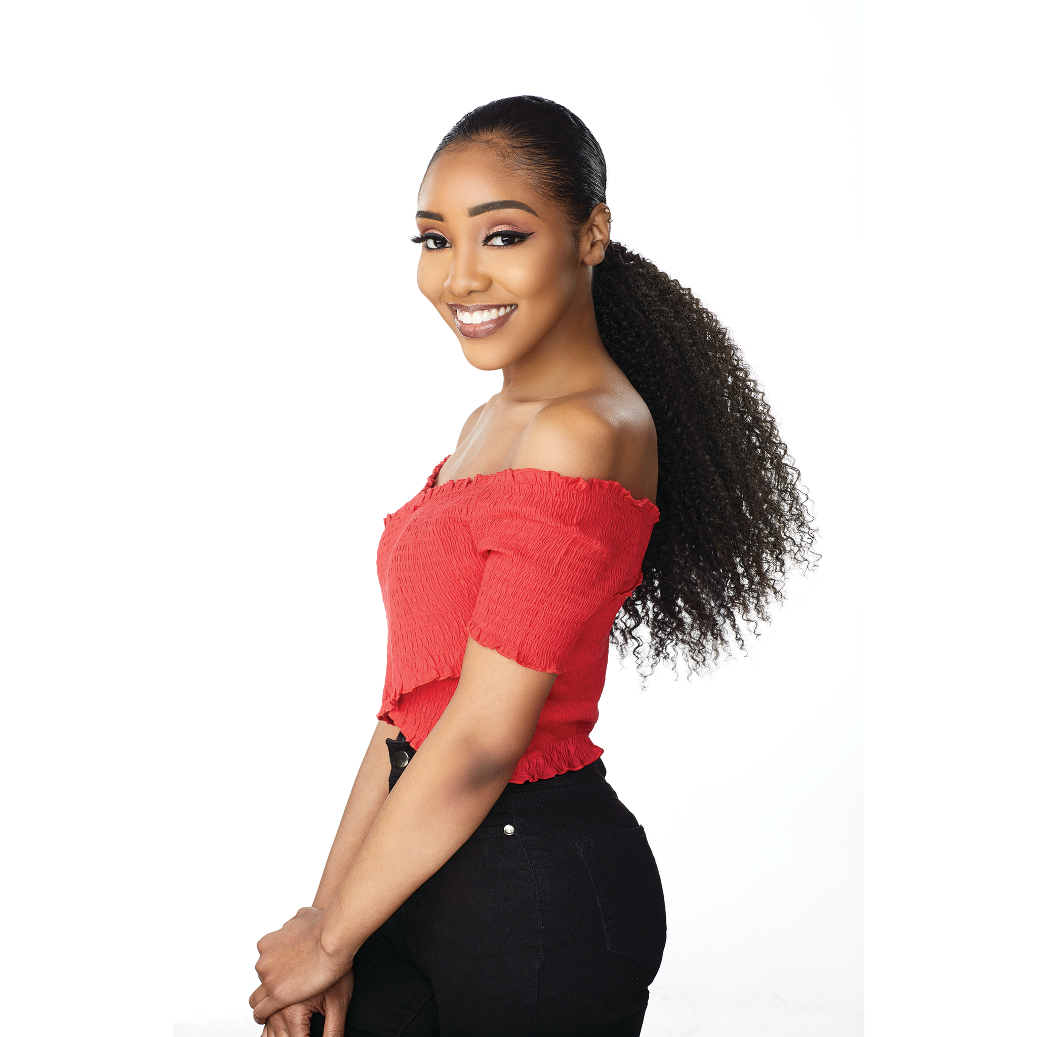 Sensationnel Synthetic Instant Pony Wrap Ponytail - Kinky Curly 18