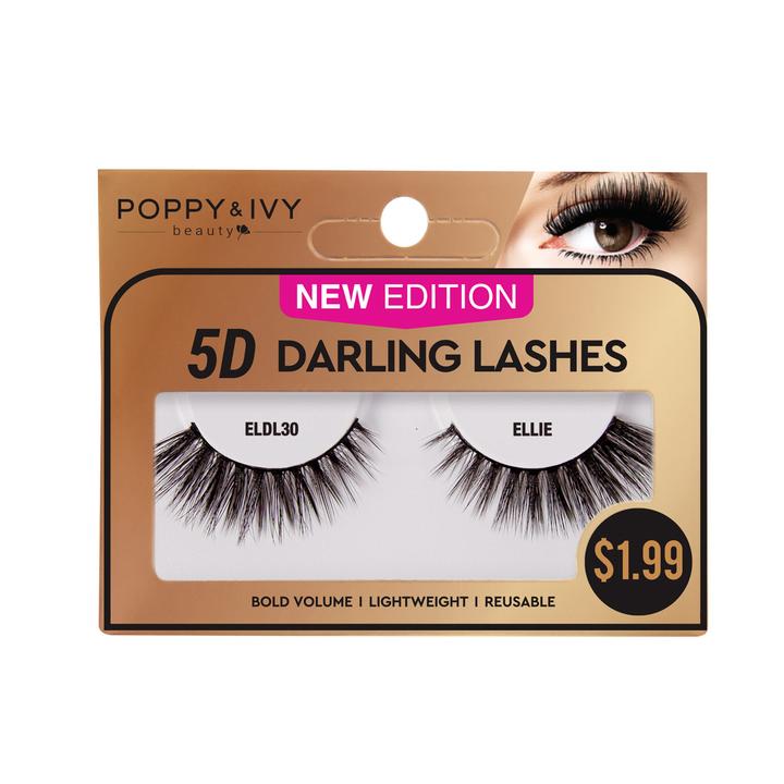 Poppy and Ivy Beauty 5D Darling Lashes - Ellie #ELDL30