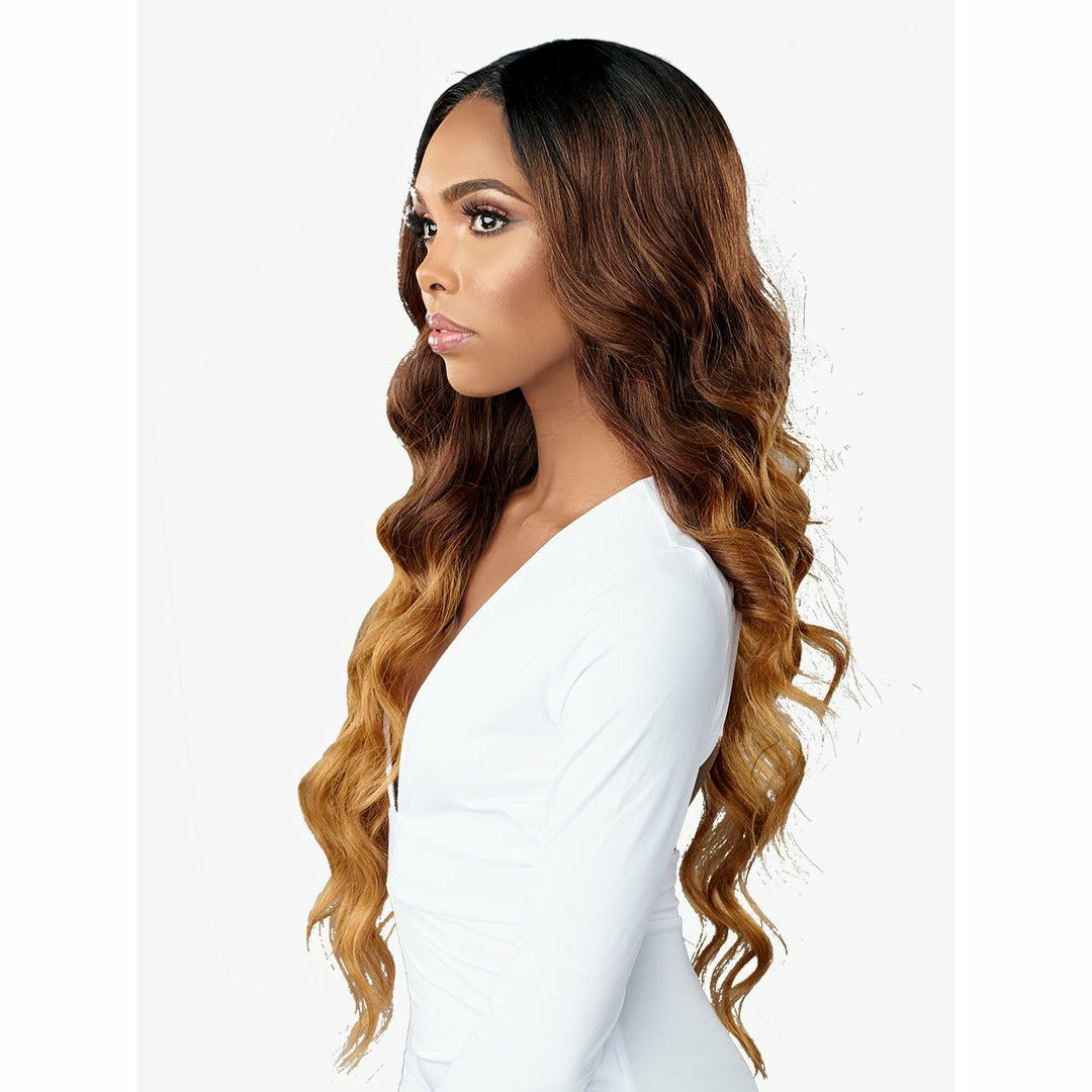 Sensationnel Butta Human Hair Blend HD Lace Front Wig - Ocean Wave 30