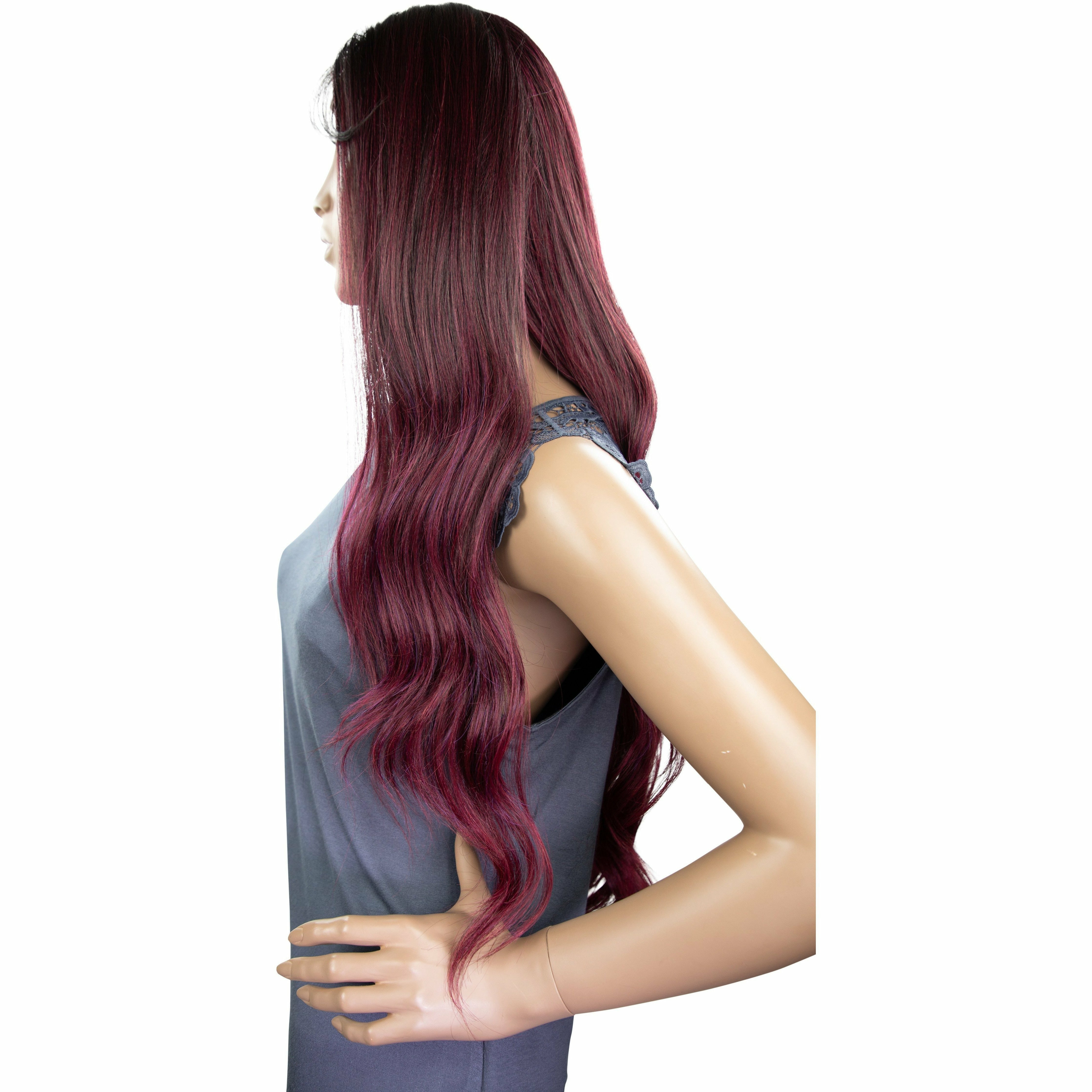 It's A Wig! 360 All-Round Human Hair Blend Deep Frontal Lace Wig – Adira