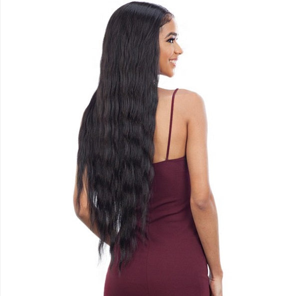 Model Model Synthetic Freedom Part Lace Front Wig – Number 010