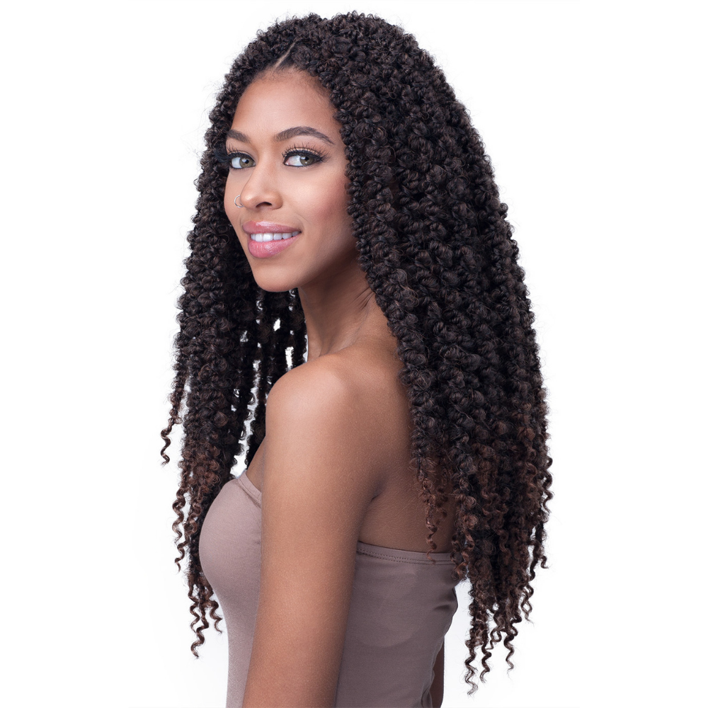 Bobbi Boss Synthetic Crochet Braids - 2X Cali Butterfly Locs Soft Tips 18