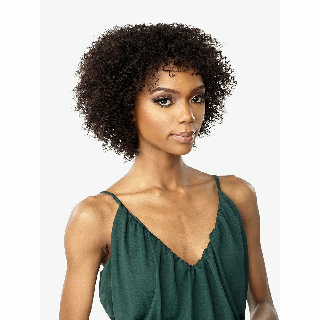 Sensationnel 100% Human Hair 10A Unprocessed Full Wig - Jerry Curl 11
