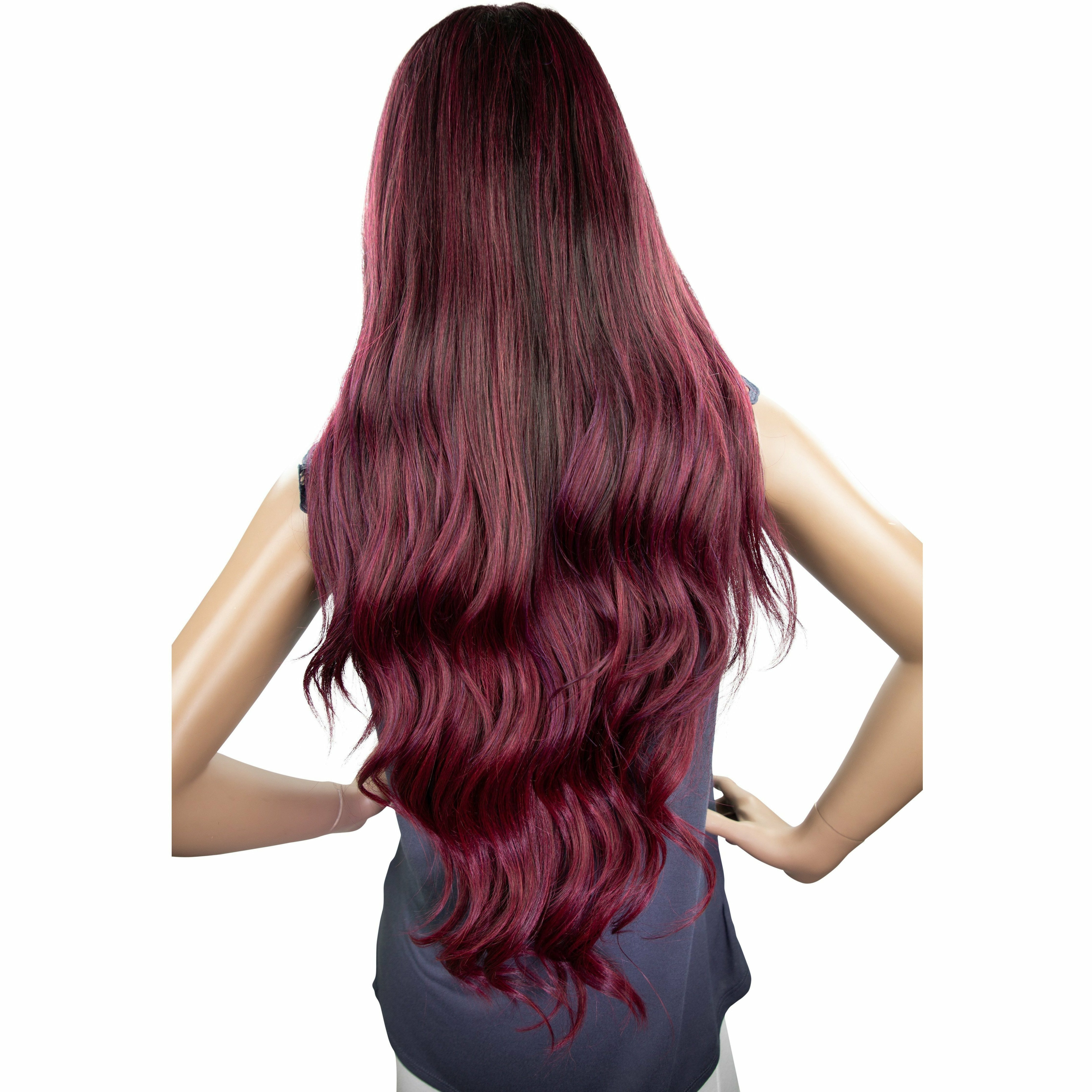 It's A Wig! 360 All-Round Human Hair Blend Deep Frontal Lace Wig – Adira