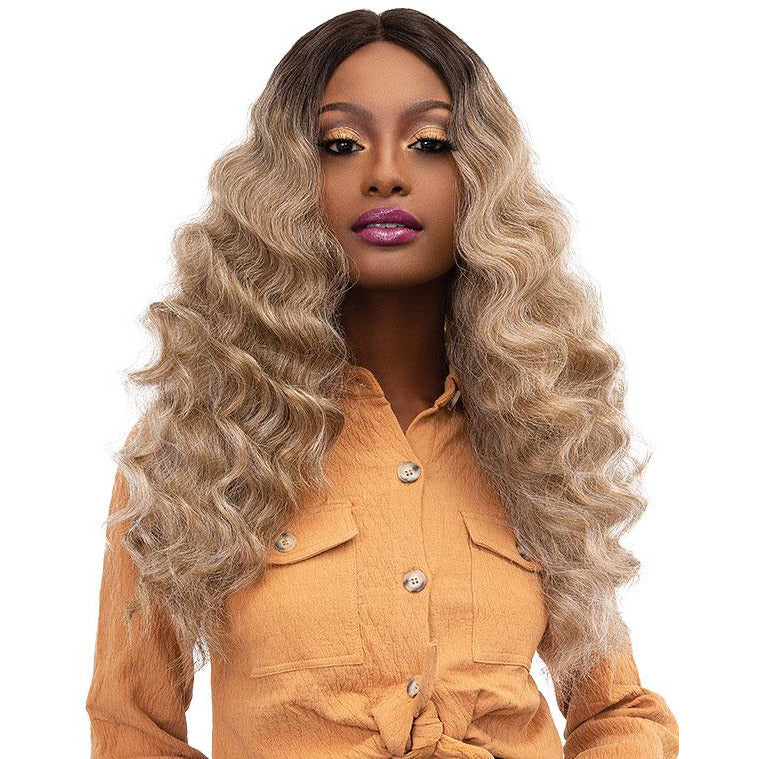 Janet Collection Synthetic Extended Part Swiss Lace Front Wig – Gabriela
