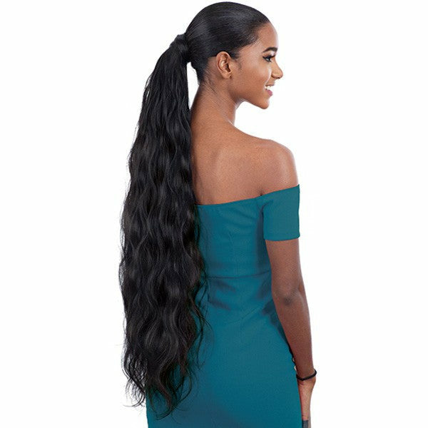 Shake-N-Go Organique MasterMix Pony Pro Wrap-Around Synthetic Ponytail - Body Wave 32