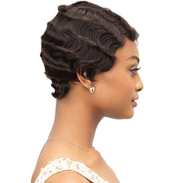 Janet Collection Remy Human Hair Wig – Mommy Parting