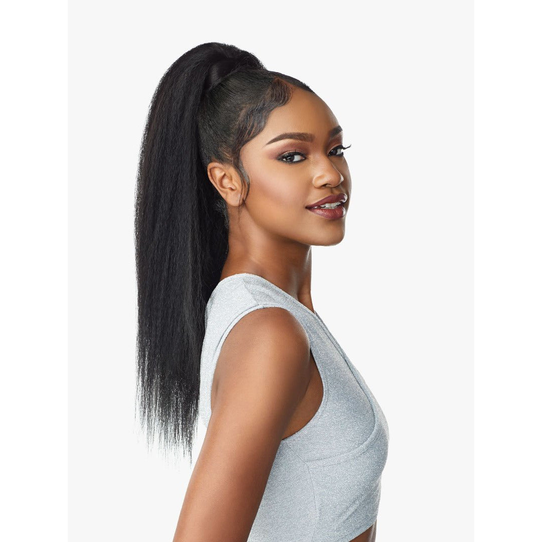 Sensationnel Instant Pony Wrap Synthetic Ponytail - Kinky Straight 24