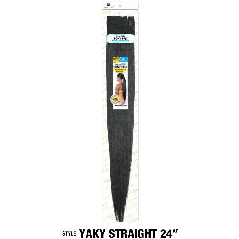 Shake-N-Go Organique MasterMix Pony Pro Wrap-Around Synthetic Ponytail – Yaky Straight 24