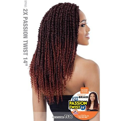 Model Model Glance Braids – 2x Passion Twist 14